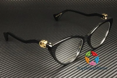 GUCCI GG1013O 001 Cat Eye Black Shiny Demo Lens 55 mm Women 3