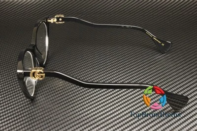 GUCCI GG1013O 001 Cat Eye Black Shiny Demo Lens 55 mm Women 4
