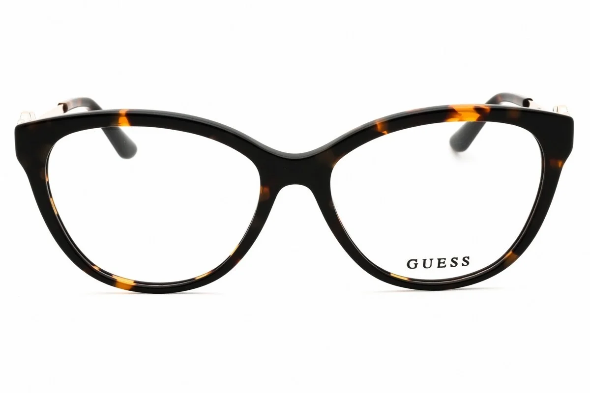 GUESS GU50230-052-55 Eyeglasses Size 55mm 16mm 140mm DARK HAVANA Women NEW